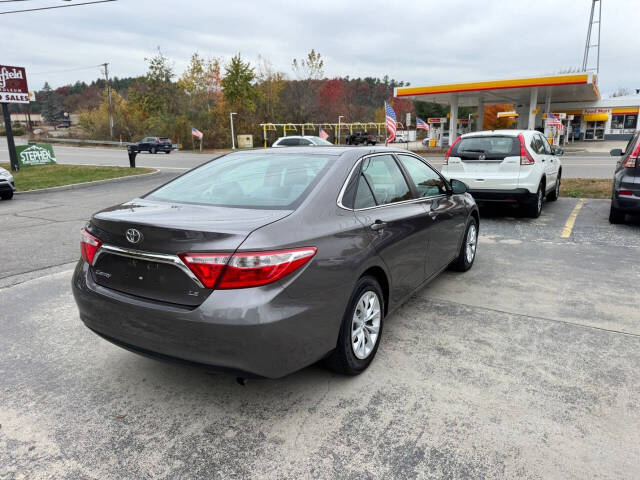 2015 Toyota Camry for sale at Nutfield Petroleum in Londonderry, NH