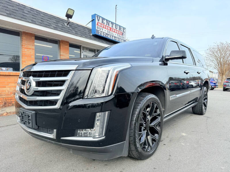 2015 Cadillac Escalade ESV for sale at VENTURE MOTOR SPORTS in Chesapeake VA