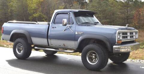 1987 Dodge RAM 100 for sale at Classic Car Deals in Cadillac MI
