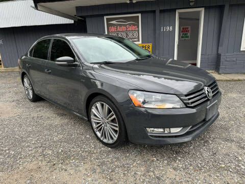 2014 Volkswagen Passat for sale at O & E Auto Sales in Hammonton NJ