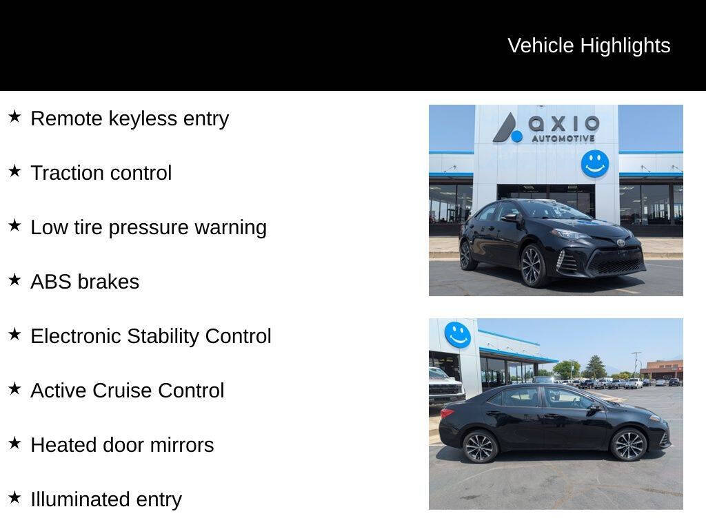 2019 Toyota Corolla for sale at Axio Auto Boise in Boise, ID