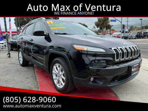 2017 Jeep Cherokee for sale at Auto Max of Ventura in Ventura CA