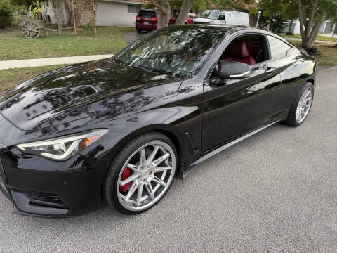 2017 Infiniti Q60 Red Sport 400