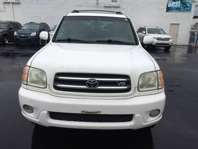 2003 Toyota Sequoia for sale at Best Motors LLC in Cleveland OH