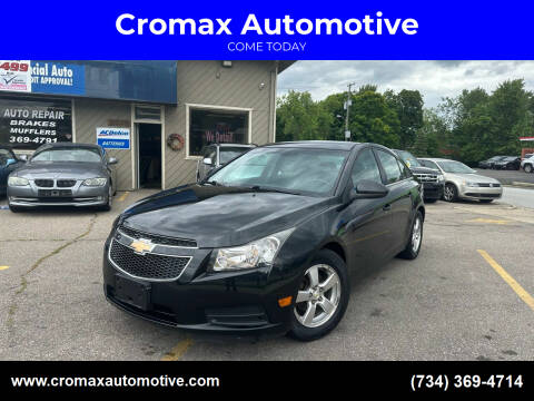 2011 Chevrolet Cruze for sale at Cromax Automotive in Ann Arbor MI