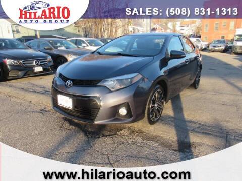 2016 Toyota Corolla for sale at Hilario's Auto Sales in Worcester MA