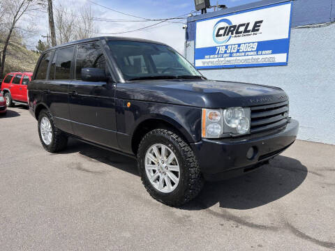 2005 Land Rover Range Rover for sale at Circle Auto Center Inc. in Colorado Springs CO