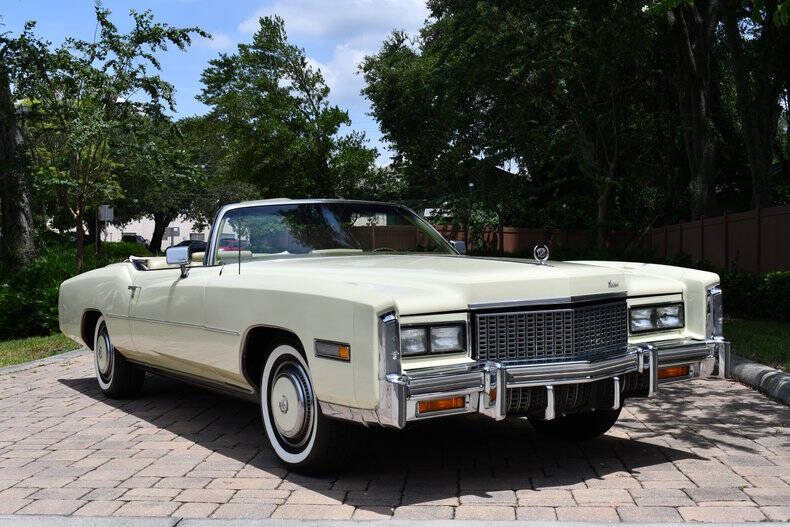 Phoenician Ivory 1976 Cadillac Eldorado Convertible 1