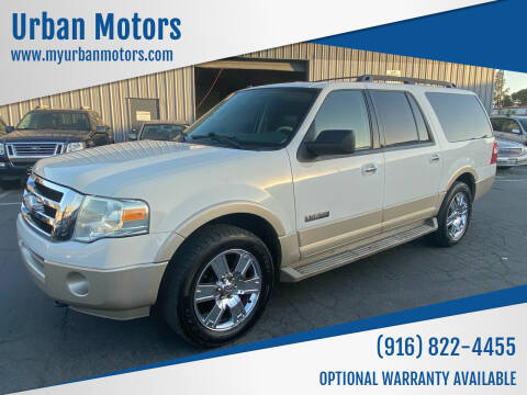 2008 Ford Expedition EL for sale at Urban Motors in Sacramento CA