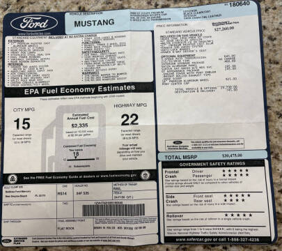 2008 Ford Mustang GT Deluxe
