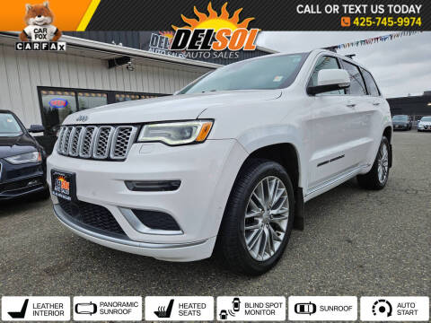 2018 Jeep Grand Cherokee for sale at Del Sol Auto Sales in Everett WA