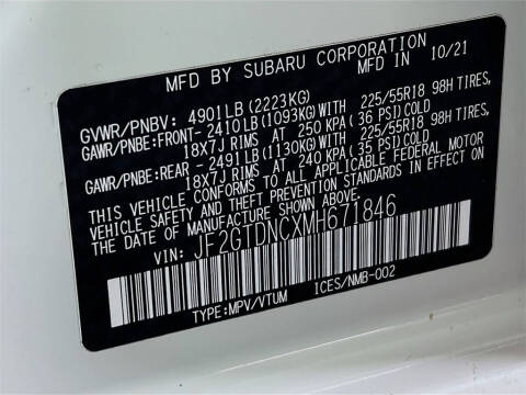 2021 Subaru Crosstrek Hybrid