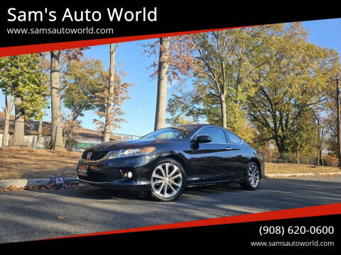 2013 Honda Accord for sale at Sam's Auto World in Roselle NJ