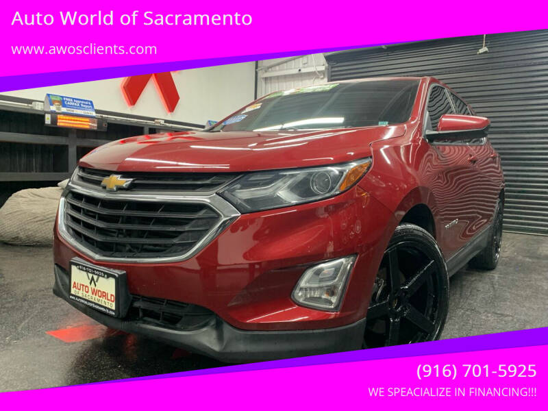 2018 Chevrolet Equinox for sale at Auto World of Sacramento - Elder Creek location in Sacramento CA