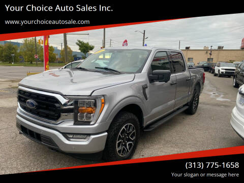 2021 Ford F-150 for sale at Your Choice Auto Sales Inc. in Dearborn MI