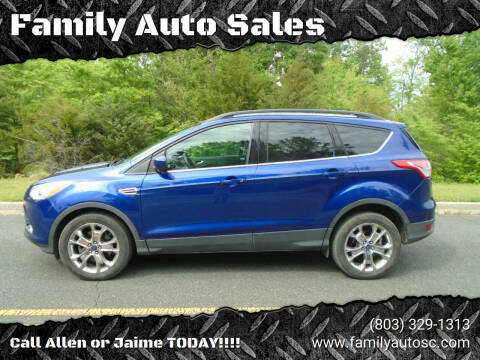 2014 Ford Escape for sale at Family Auto Sales in Rock Hill SC