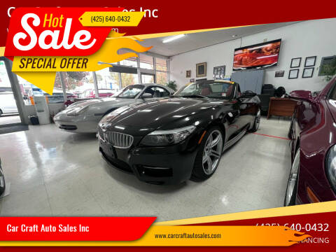 2012 BMW Z4 for sale at Car Craft Auto Sales Inc in Lynnwood WA