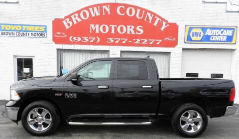 2018 RAM Ram Pickup 1500 for sale at Brown County Motors in Russellville OH