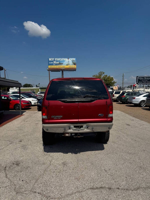 2001 Ford Excursion Limited