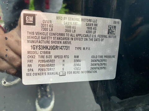 2016 Cadillac Escalade ESV Luxury Collection