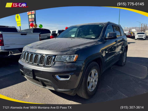 2017 Jeep Grand Cherokee for sale at Escar Auto in El Paso TX