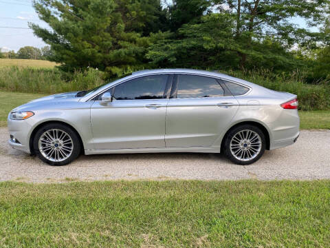 2015 Ford Fusion for sale at Car Tracker LLC.com in Fredonia WI