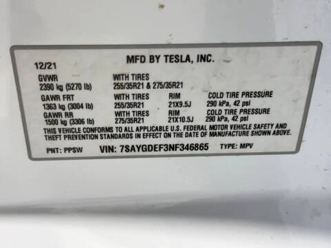 2022 Tesla Model Y Performance