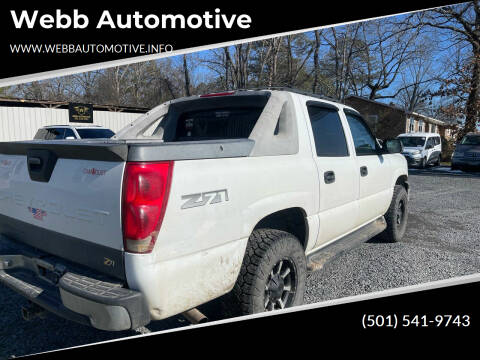 2003 Chevrolet Avalanche for sale at Webb Automotive in Maumelle AR