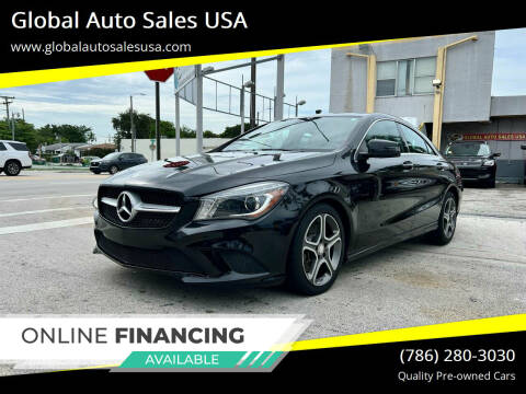 2014 Mercedes-Benz CLA for sale at Global Auto Sales USA in Miami FL