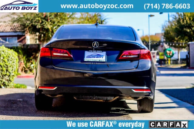 2015 Acura TLX for sale at Auto Boyz in Garden Grove, CA