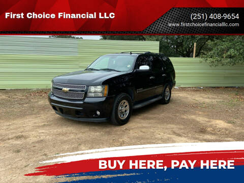 2009 Chevrolet Tahoe for sale at First Choice Financial LLC in Semmes AL