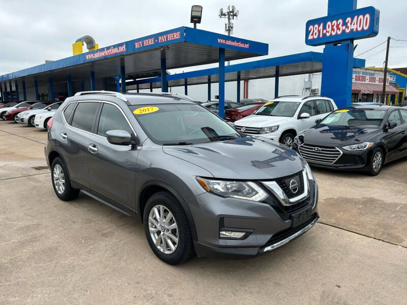 2017 Nissan Rogue for sale at Auto Selection of Houston in Houston TX