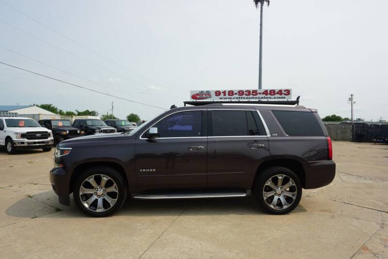 2015 Chevrolet Tahoe for sale at Ratts Auto Sales in Collinsville OK