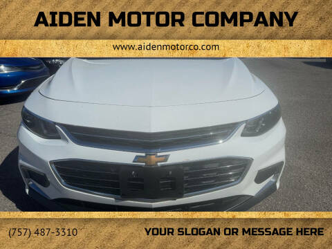 2018 Chevrolet Malibu for sale at Aiden Motor Company in Portsmouth VA