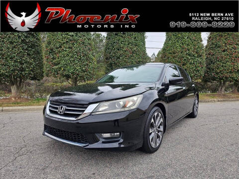 2015 Honda Accord for sale at Phoenix Motors Inc in Raleigh NC
