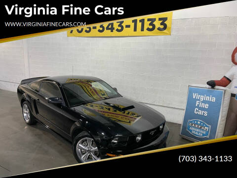 2008 Ford Mustang for sale at Virginia Fine Cars in Chantilly VA