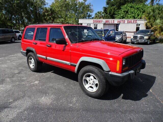 1997 Jeep Cherokee for sale at DONNY MILLS AUTO SALES in Largo FL