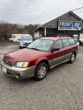 2004 Subaru Outback for sale at Frontline Motors Inc in Chicopee MA