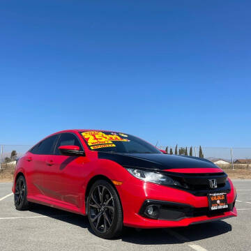 2019 Honda Civic for sale at Valdez Auto Sales in Gonzales CA