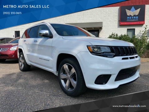 2015 Jeep Grand Cherokee for sale at METRO AUTO SALES LLC in Lino Lakes MN