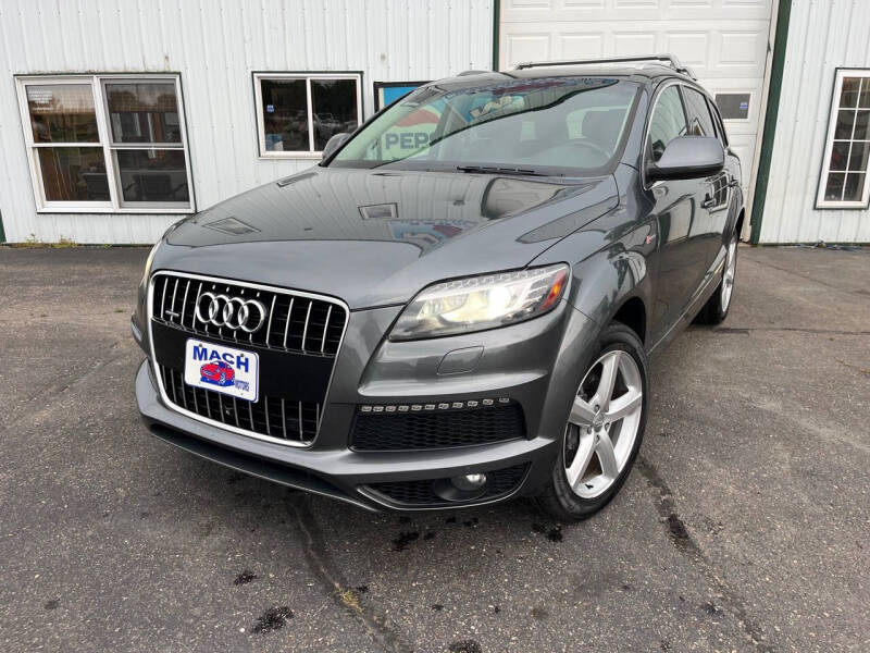 2015 Audi Q7 for sale at MACH MOTORS in Pease MN