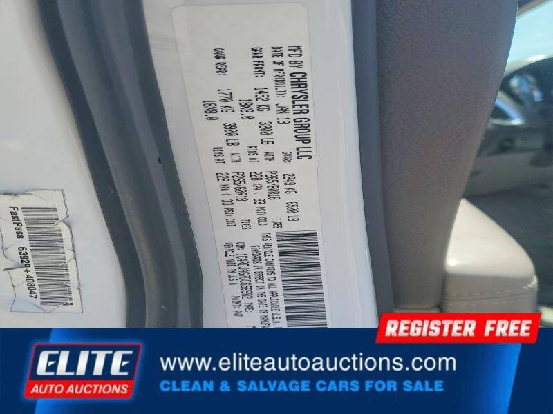 White 2013 Dodge Durango SXT AWD SXT 4dr SUV 26