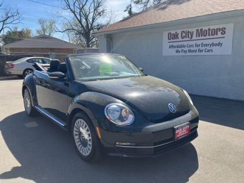 2014 Volkswagen Beetle Convertible for sale at Oak City Motors in Garner NC