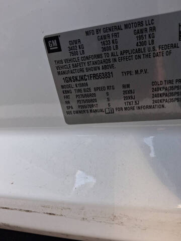 2015 Chevrolet Suburban LT