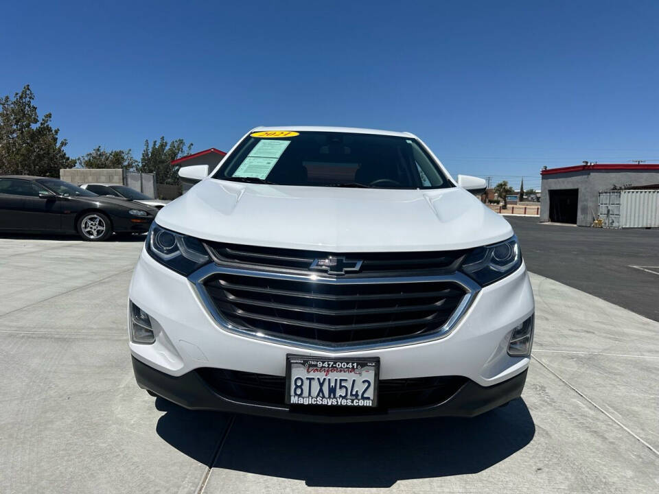 2021 Chevrolet Equinox for sale at Magic Auto Sales in Hesperia, CA