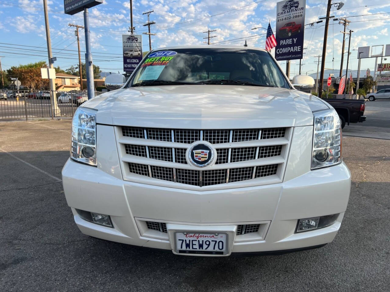 2014 Cadillac Escalade for sale at Carmania in Panorama City, CA