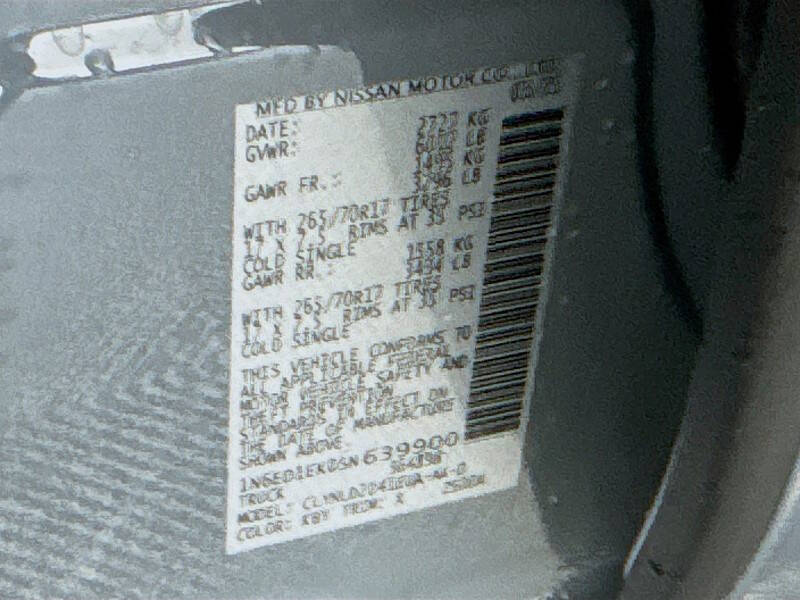 2025 Nissan Frontier