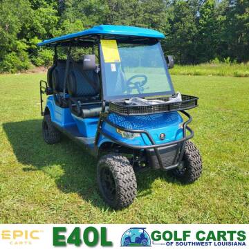 2023 EPIC E40L for sale at Wheelmart - Golf Carts in Leesville LA