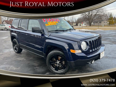 2017 Jeep Patriot for sale at Just Royal Motors in Omro WI