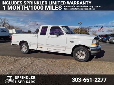 1993 Ford F-150 for sale at Sprinkler Used Cars in Longmont CO